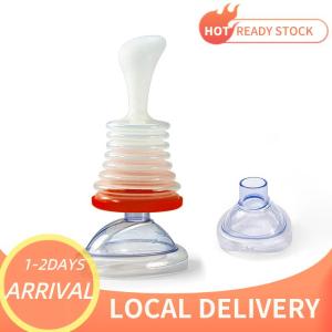 🚚Local Delivery🔥 Rescue First Aid Kit Anti Suffocation Choking Emergency Device To Use Breathing Trainers Choking Combo