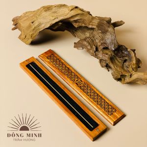 Hộp Gỗ Xông Nhang Không Tăm Trầm Hương