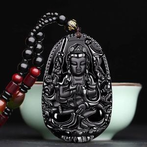 推荐购买 开光十二生肖本命佛 生肖守护神 黑曜石吊坠 佛牌 苏师傅推荐 Obsidian Natal Buddha Zodiac Pendant READY STOCK Bring good luck