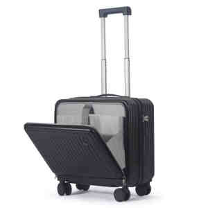 PG New Arrival 18-Inch Cabin Carry-On ABS+PVC Lightweight Luggage Travel Luggag