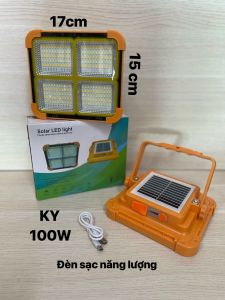 Đèn pha tích điện xách tay NLMT 1000W SẠC USB & đèn pha xách tay KY-100W