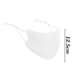 【♡Lovely girls house♡】หน้ากากป้องกันรังสียูวีสำหรับผู้หญิงสามารถซักได้หน้ากากสำหรับฤดูร้อนแบบใช้ซ้ำได้สำหรับ3D