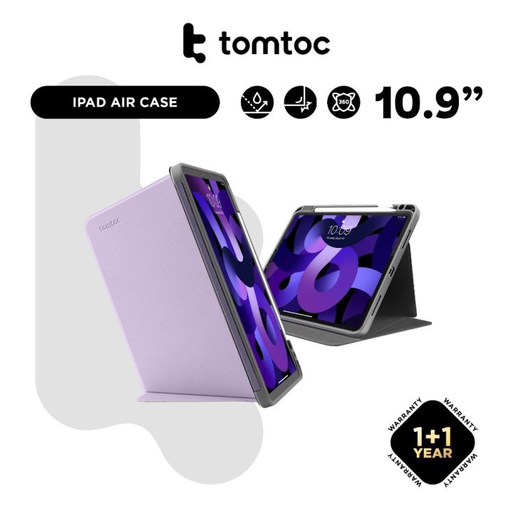 tomtoc B50 iPad Air Case Protective Tri-Mode Inch Tablet Case - Main Image