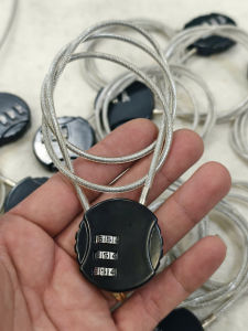 Khóa số dây thép chống trộm - Khóa số mật mã bảo vệ nón bảo hiểm