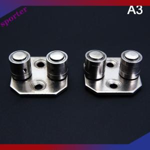 Sporter 2 cái tầng núi trượt cửa gỗ hướng dẫn con lăn người lưu giữ hàng đầu