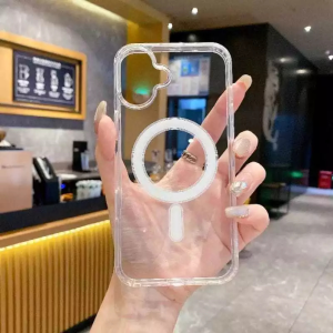 Casing Magsafe Samsung S22 S23 FE S24 S25 Plus Ultra A36 A56 5G Case Clear Softcase Silicone Magnetic Premium