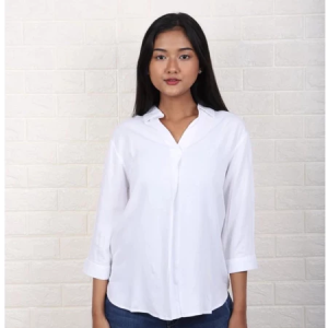 Kemeja Wanita Blouse Remix RKTC148J Bahan Katun Rayon Premium Lengan 7/8 Amigo