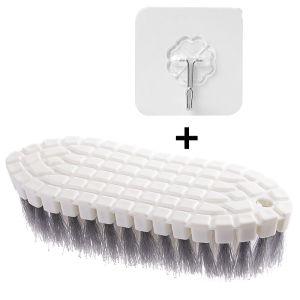 360 Degree Cleaning Brush Portabl Flexible Corner Cleaning Brush Kitchen Sink Brush Bathroom Toilet + Hook