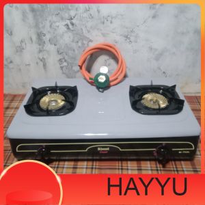KOMPOR RINNAI 2 TUNGKU PROMO TIPE 712 REKONDISI