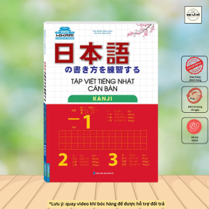 Sách – Tập viết Tiếng Nhật Kanji Căn Bản (tái bản bìa mềm)