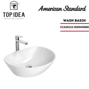 American Standard Neo Modern™ Vessel Wash Basin | Bathroom Counter Top Ceramic Basin | Toilet Sink Basin | CCASF633
