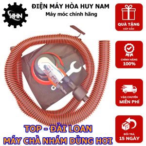 Máy chà nhám tròn chạy hơi Top đĩa 125mm Đài Loan dòng máy xả nhám mịn bề mặt cao cấp cho thợ làm nghề