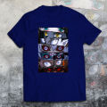 Demon Slayer Kokushibo Anime Cartoon Short Sleeve Cotton Baju T-Shirt. 