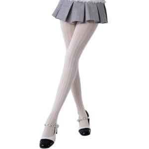 Stylish High Stretch Silk Stockings for Women Vertical Heart Striped Jacquard Tights Pantyhose for Casual and Party Wear