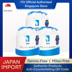 Japan ITO Face Cleansing Towel (3*80 sheets Disposable Cotton Tissue)