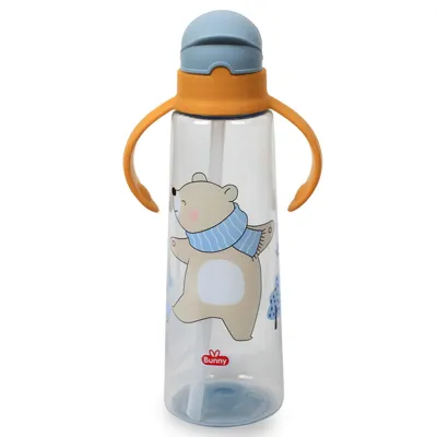 Lusty Bunny ADG-0011 Training Cup With Straw 270ml - Botol Minum Bayi Anak