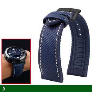 new For Casio PROTREK Mountaineering watchband GA2000 PRG-600/650Y/PRW-6600/70YB Nylon rubber Sports Bracelet men Strap 23mm 24mm high-quality