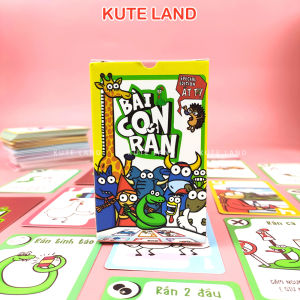 Boardgame Bài Con Rắn phiên bản sói cừu cho bạn bè và gia đình snake ngày tết vui nhộn