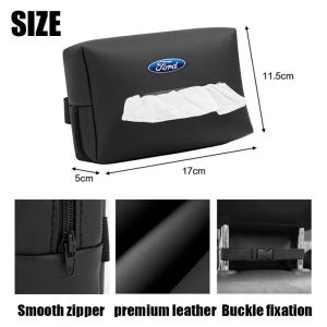 Phù hợp với Ford Fiesta Mondeo Everest Focus Hộp khăn giấy trên xe ô tô Bìa Tấm Che Nắng ghế sau loại treo chủ núi lưu trữ trường hợp
