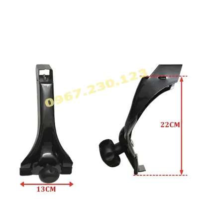 Chân giá nóc ô tô gắn 2 cây ngang chở hàng trên nóc xe hơi