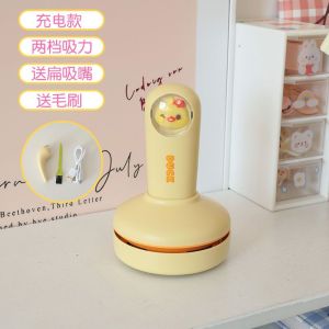 Small desktop vacuum cleaner eraser and debris USB rechargeable mini student keyboard electric dust suction