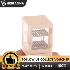 hebeanna 1 12 Dollhouse Bread Desserts Display Cabinet Model Dollhouse Mini Kitchen Furniture Decoration Dolls House Accessories