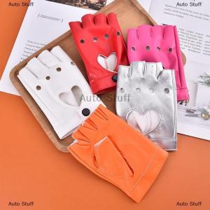 [COD] Auto Stuff ถุงมือหนัง PU 5นิ้วสำหรับผู้หญิงถุงมือเต้นรำเสาแสดงการขับรถ