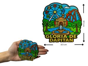 Gloria de Dapitan Souvenir Rubber Ref Magnet – Fridge Magnet | Pasalubong Gift