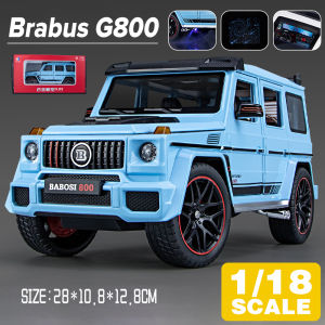 LEO 1:18 Brabus G800 Diecast Model Car Alloy Cars Toys Collection Gift For Kids Boy Girl