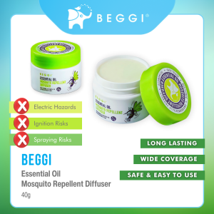Beggi Essential Oil Mosquito Repellent Diffuser 40g