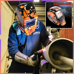 COD DEKO Helm Las Otomatis Auto Darkening Welding Helmet Full Face / Helm Las Listrik Otomatis Safety Pelindung Wajah Full Face / Kacamata Las Listrik Otomatis Safety Anti Silau dan Asap / / Kacamata Pelindung Kerja Las Listrik Anti Debu