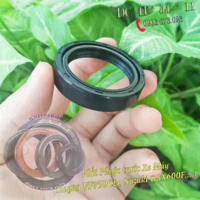 Phốt phuộc trước YEI DC1 41*54*11 | YOG DC 41*54*11 phuộc trước xe Honda CBR600RR Hornet 2000 - 2012... Phốt cao su chặn nhớt loại vòng đệm 2 lò xo