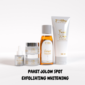 JGlow Paket Spot Exfoliating - Paket Skincare Perawatan Kulit Berflek Noda Hitam Bekas Jerawat