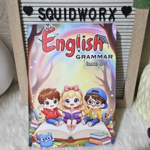 English Grammar Workbook (Grades 4–6)59 Pages | A5 Size Booklet