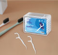 Hộp 50 Chiếc Tăm Chỉ Nha Khoa Dental Flossers Tăm Xỉa Răng Chuẩn Nha Khoa Hạn Chế Sâu Răng A3834. 