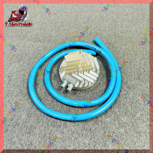 Nắp tròn lớn nhôm CNC có thông hơi wave 100 MS10