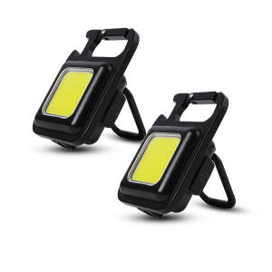 (1/2/3/4/5Pcs) Đèn Pin Móc Khóa 3 Trong 1 Có Thể Bỏ Túi Tích Hợp Mở Bia Móc Chìa Khóa / Đèn Làm Việc LED COB Nhỏ Di động để Cắm Trại đọc Sách Những Dịp Khẩn Cấp