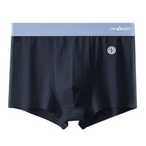 quần short kích thước lớn đồ lót nam thoáng khí bốn góc in ấn và nhuộm lành mạnh độ đàn hồi cao
