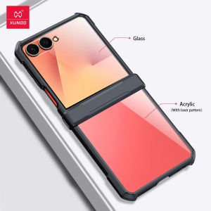 Cho Samsung Z Flip 7 Trường Hợp Xundd Chống Sốc Bumper Bảo Vệ Trường Hợp điện thoại trong suốt Bìa ốp sang trọng Cho Samsung Galaxy Z Flip 7 Z Flip7