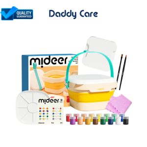 Màu nước gouache Mideer Gouache Paint Bucket cao cấp an toàn cho bé