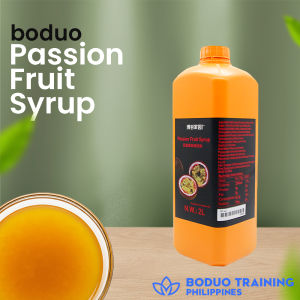 Boduo Passion Fruit / Orange / Honey Peach Syrup 2L | Milk Tea Frappe & Shake Flavor Syrup