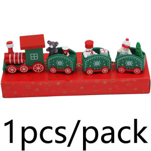 (1 cái/gói) 20cm tàu giáng sinh đồ chơi cửa sổ chủ đề lễ Hiển thị Máy tính để bàn trang trí Giáng sinh đồ treo trang trí trẻ em Đồ chơi tự làm