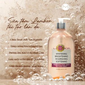 SỮA TẮM CAO CẤP TÁI TẠO LÀM TRẮNG MỊN DA LAMBOR 500 ML - CHÍNH HÃNG