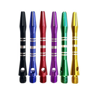 6/12 ชิ้นปาเป้าเพลาไนล่อน 2ba 41 มิลลิเมตรโผเพลาสำหรับปาเป้ามืออาชีพพลาสติกโผเพลา