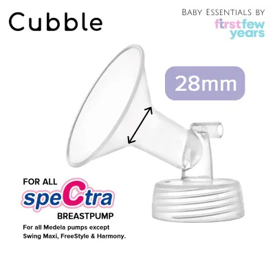 Cubble Breast Pump Flange 15-32mm (18 sizes) Accessories Wide Neck Breast Shield for Spectra /Maymom