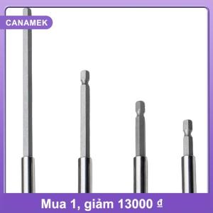 【CANAMEK】 Lục giác xử lý mở rộng kết nối rod từ Vít Bit mở rộng Rod dài xử lý Screwdriver tip chủ không trượt tay công cụ