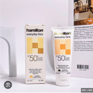 Hamilton Everyday Face Invisible Coverage SPF 50+ 75g