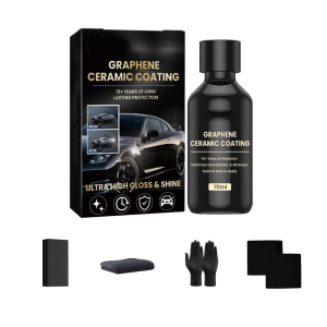 Advanced Crystal Coating High Gloss Finish Protective Layer Restorer & Refurbish Agent Anti Corrosion for Car Plastics