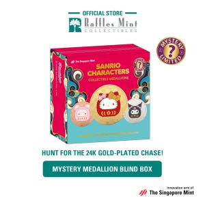 Sanrio Characters Daruma Mystery Medallion Blind Box [The Singapore Mint]
