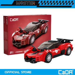 CaDA Crimson Wing Dominion Racing Car Brick DIY 1:32 Scale Vehicles Set C55059W